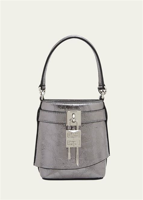 givenchy borsa shark|Givenchy Shark Lock Micro Bucket Bag in Box Leather.